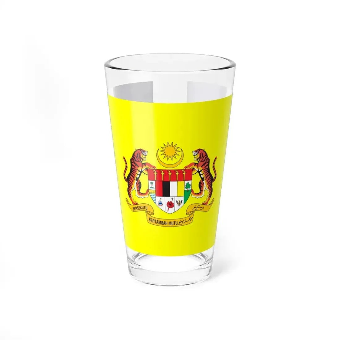 Flag of Putrajaya Malaysia - Pint Glass 16oz 16oz - Go Mug Yourself