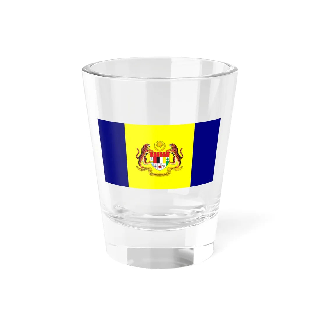 Flag of Putrajaya (Malaysia) Shot Glass 1.5oz 1.5oz - Go Mug Yourself