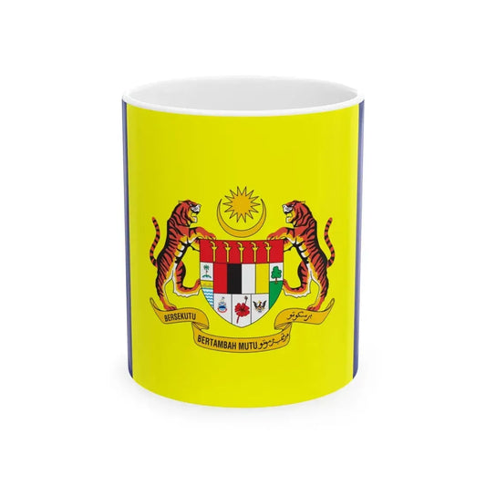Flag of Putrajaya (Malaysia) White Coffee Mug 11oz - Go Mug Yourself