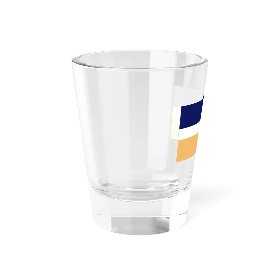 Flag of Pāvilosta (Latvia) Shot Glass 1.5oz - Go Mug Yourself