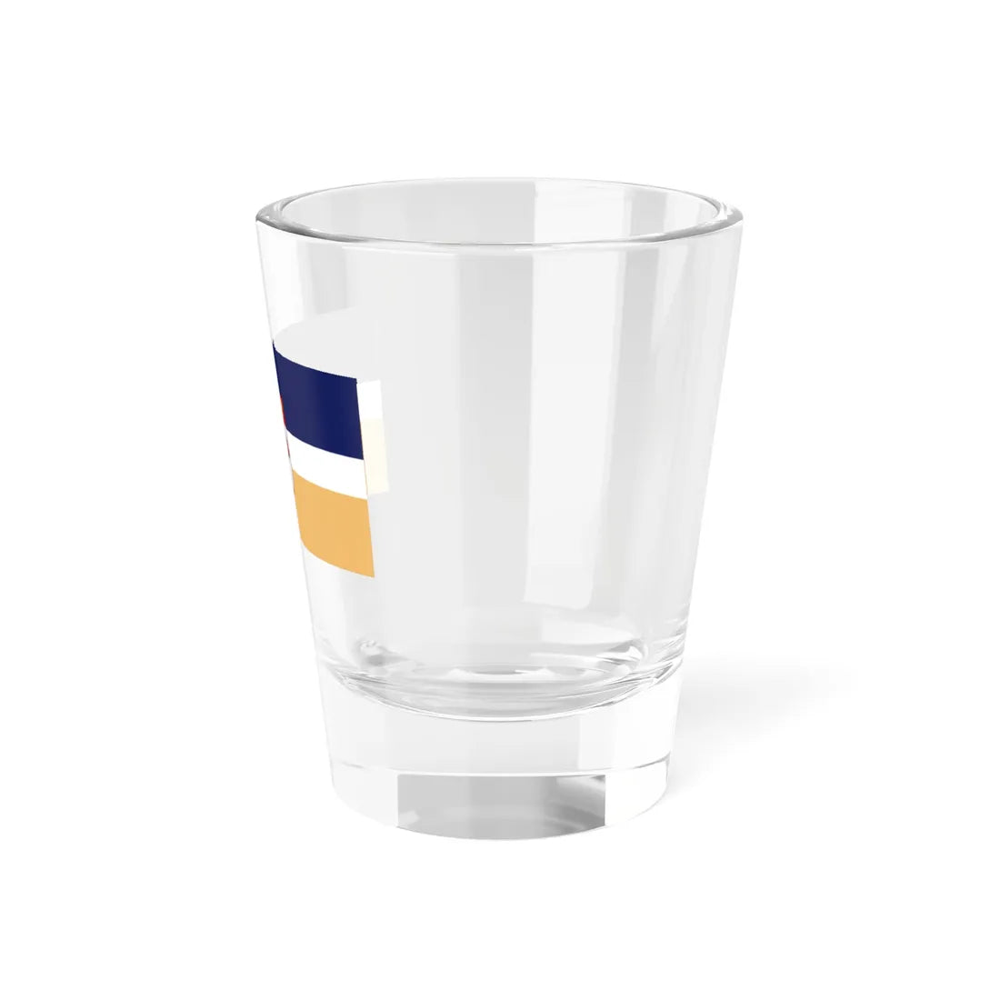 Flag of Pāvilosta (Latvia) Shot Glass 1.5oz - Go Mug Yourself