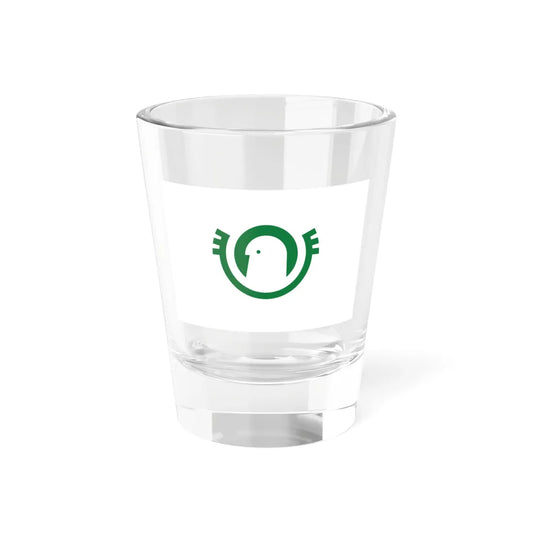 Flag of Pyeongtaek City 1986-1995 (Korea) Shot Glass 1.5oz 1.5oz - Go Mug Yourself