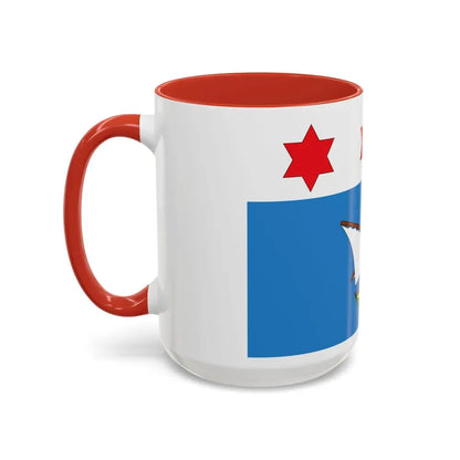 Flag of Qala Malta - Accent Coffee Mug - Go Mug Yourself