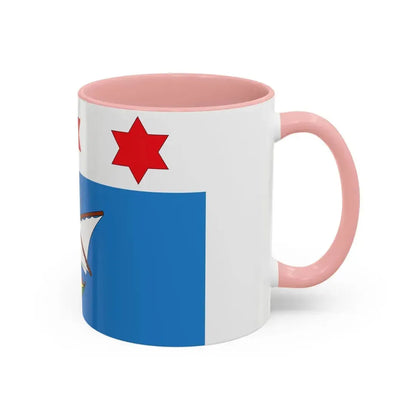 Flag of Qala Malta - Accent Coffee Mug - Go Mug Yourself