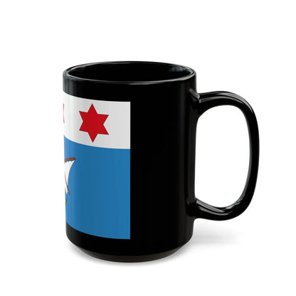 Flag of Qala Malta - Black Coffee Mug-Go Mug Yourself