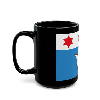 Flag of Qala Malta - Black Coffee Mug-Go Mug Yourself