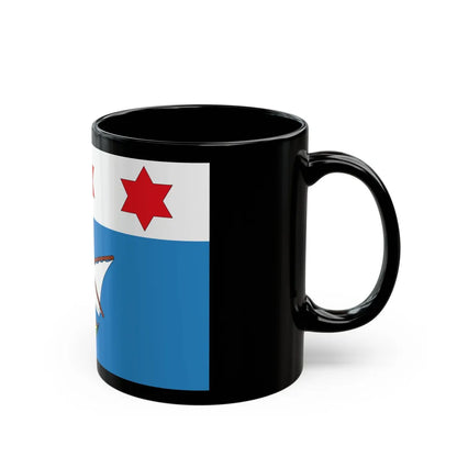 Flag of Qala Malta - Black Coffee Mug-Go Mug Yourself