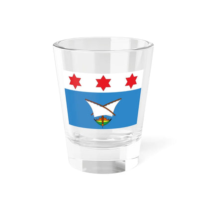 Flag of Qala (Malta) Shot Glass 1.5oz 1.5oz - Go Mug Yourself