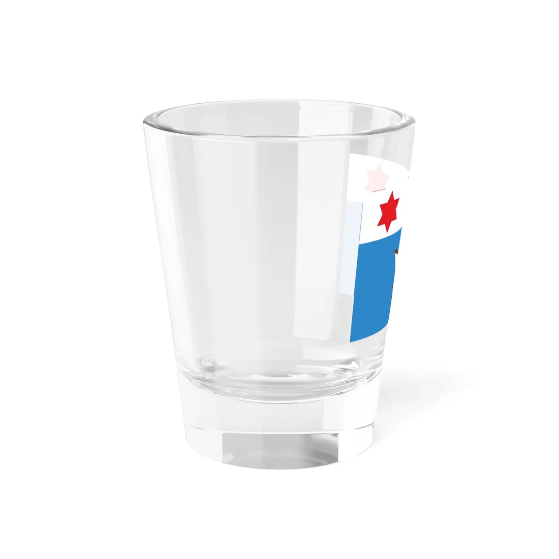 Flag of Qala (Malta) Shot Glass 1.5oz - Go Mug Yourself
