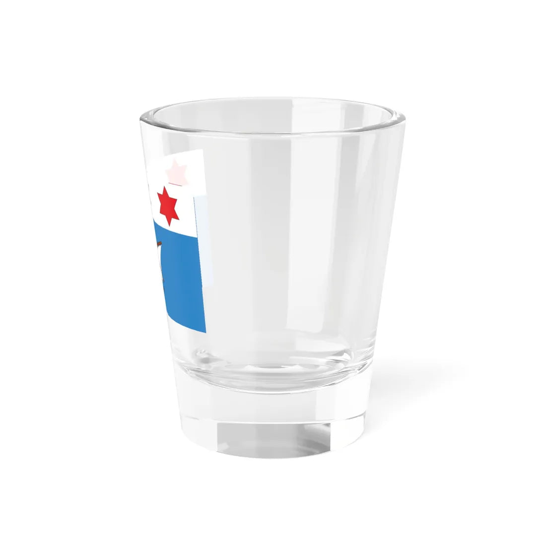 Flag of Qala (Malta) Shot Glass 1.5oz - Go Mug Yourself