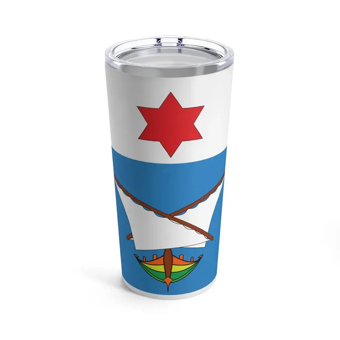 Flag of Qala Malta - Tumbler 20oz 20oz - Go Mug Yourself