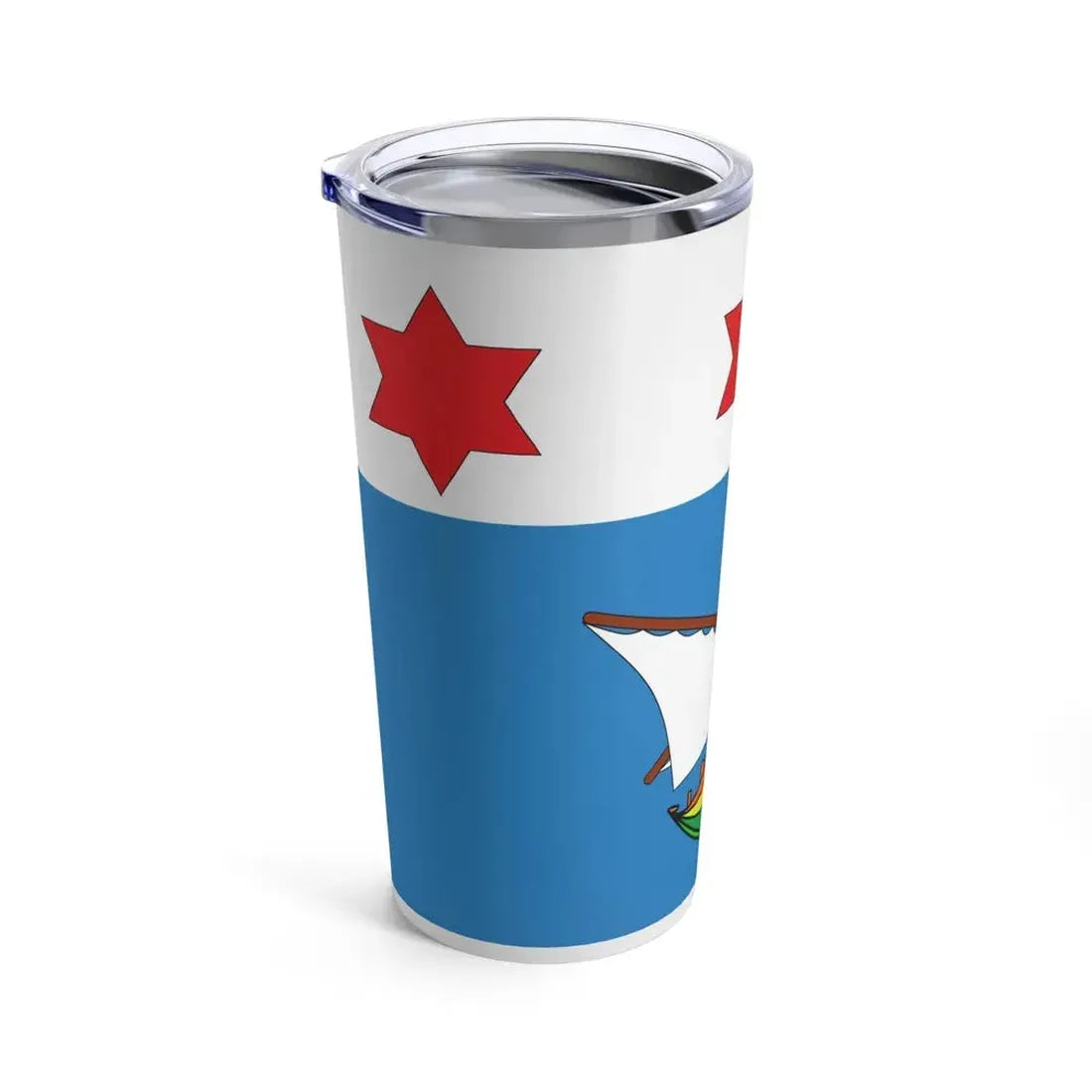 Flag of Qala Malta - Tumbler 20oz - Go Mug Yourself