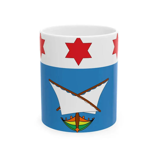 Flag of Qala (Malta) White Coffee Mug 11oz - Go Mug Yourself