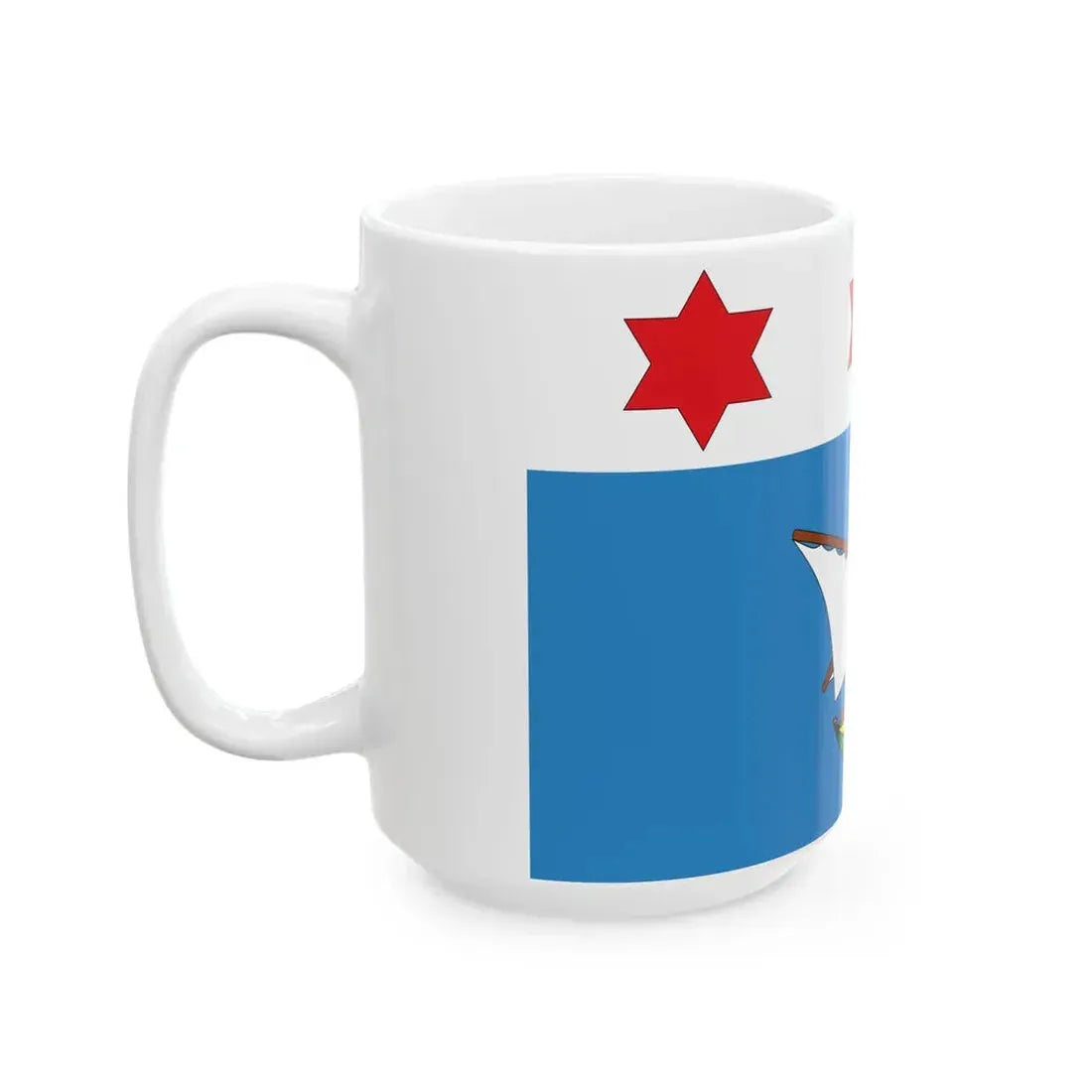 Flag of Qala (Malta) White Coffee Mug - Go Mug Yourself