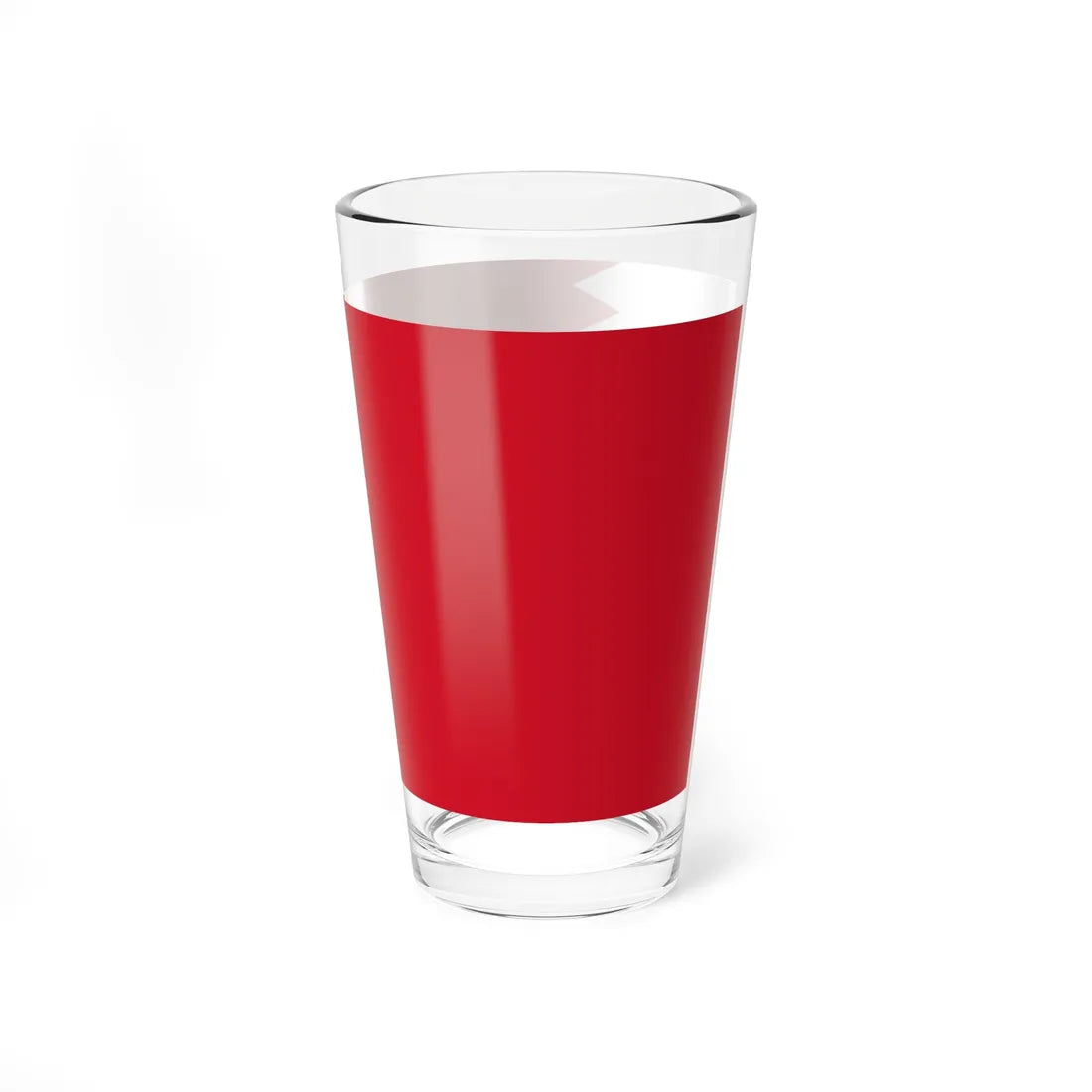 Flag of Qatar 1860-1916 19161932 (Qatar) Pint Glass 16oz - Go Mug Yourself