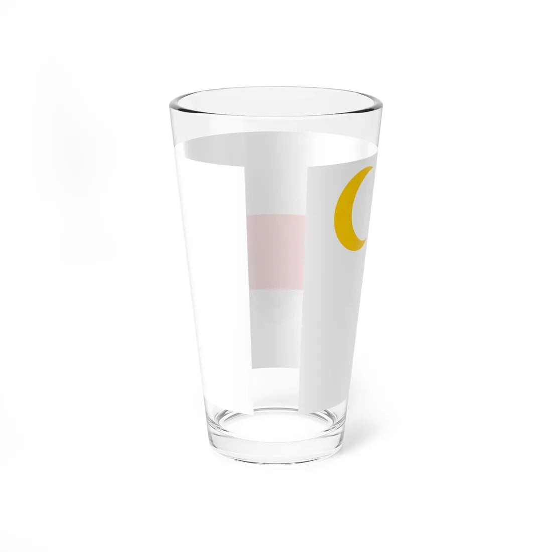 Flag of Qatar 1916 reported variant (Qatar) Pint Glass 16oz - Go Mug Yourself