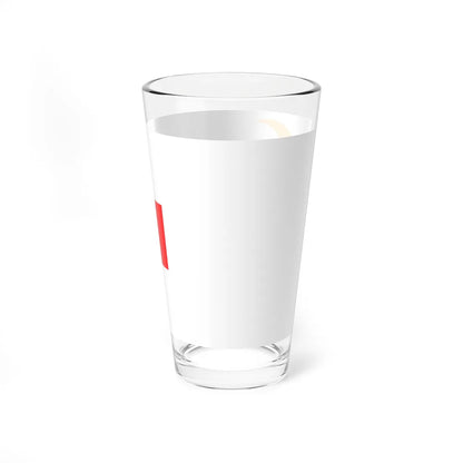 Flag of Qatar 1916 reported variant (Qatar) Pint Glass 16oz - Go Mug Yourself