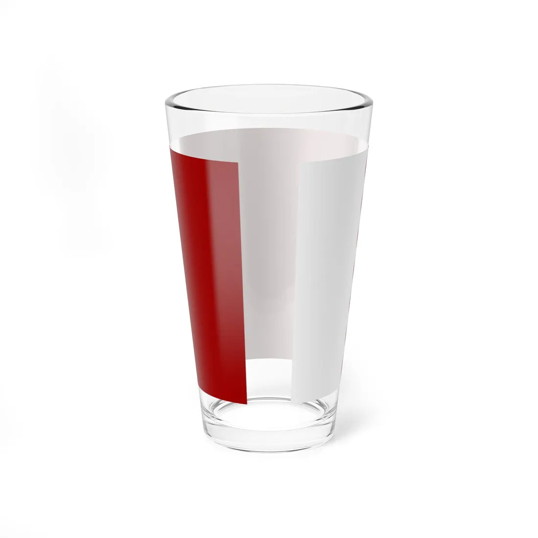 Flag of Qatar 1932-1936 (Qatar) Pint Glass 16oz - Go Mug Yourself