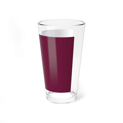 Flag of Qatar 1949-1971 3-2 (Qatar) Pint Glass 16oz - Go Mug Yourself