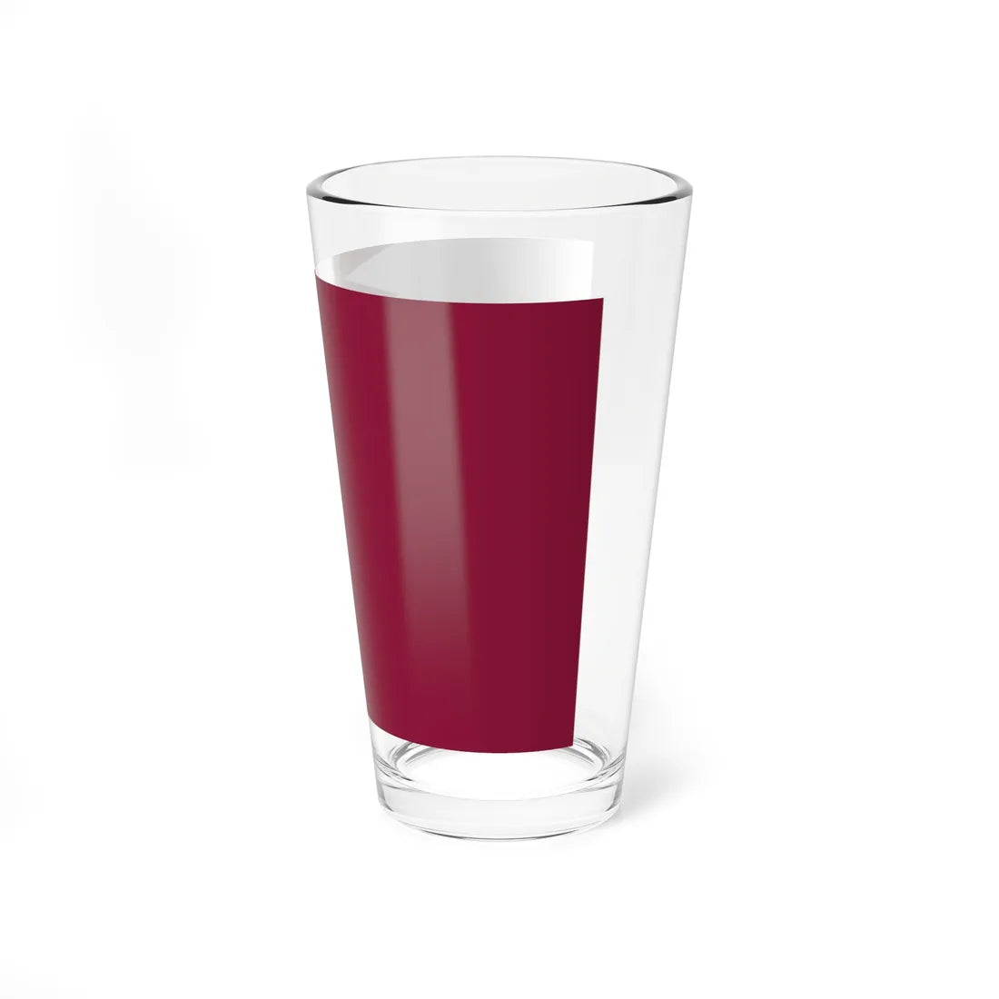 Flag of Qatar 3-2 (Qatar) Pint Glass 16oz - Go Mug Yourself