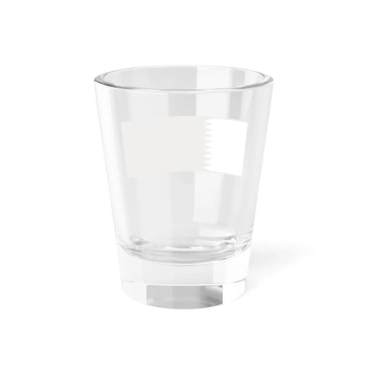 Flag of Qatar bordered (Qatar) Shot Glass 1.5oz - Go Mug Yourself