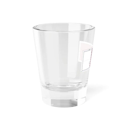 Flag of Qatar construction sheet (Qatar) Shot Glass 1.5oz - Go Mug Yourself