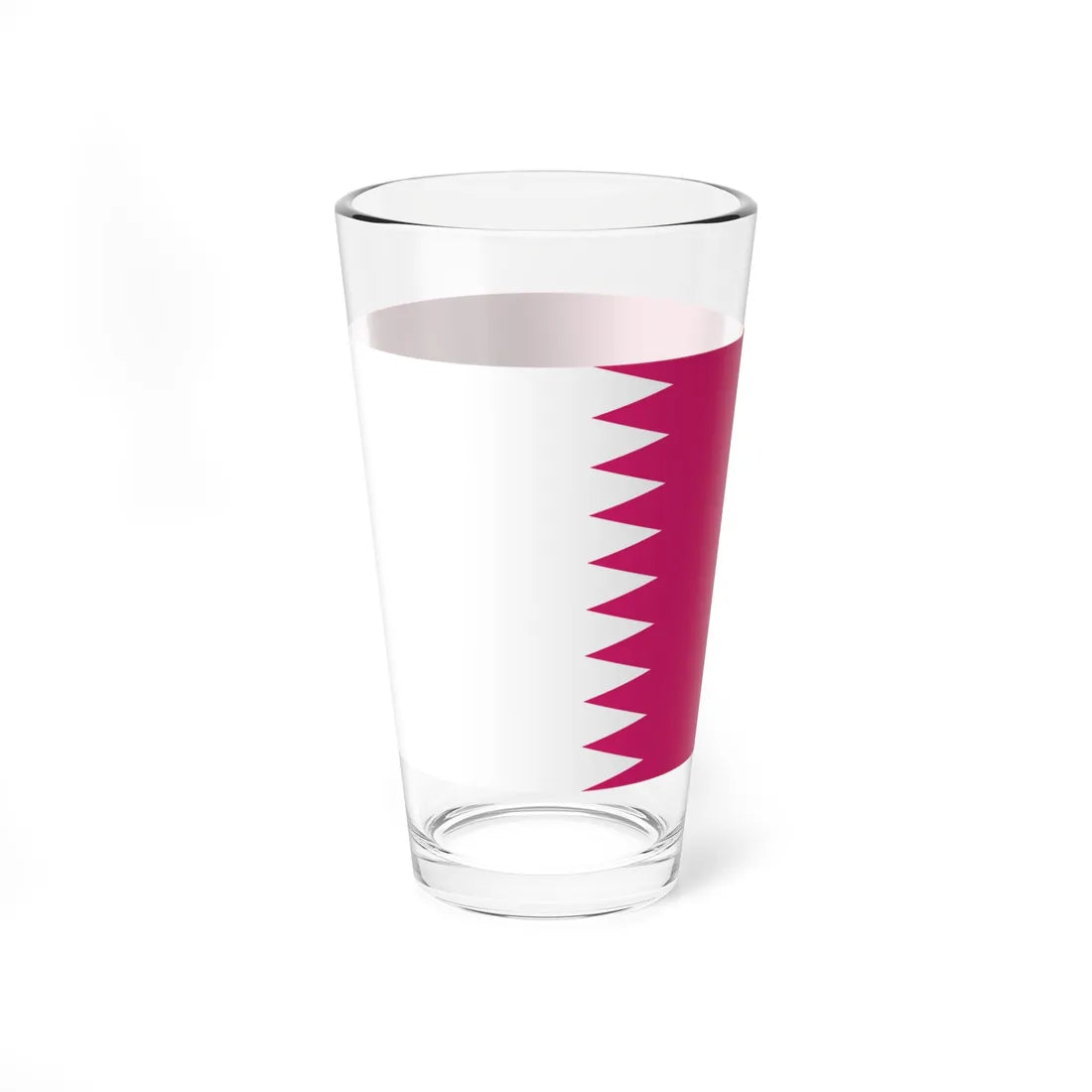 Flag of Qatar WFB 2000 (Qatar) Pint Glass 16oz - Go Mug Yourself