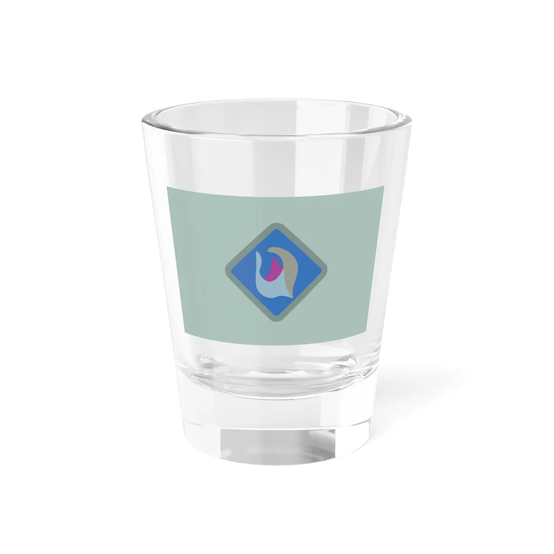 Flag of Qiqihar (China) Shot Glass 1.5oz 1.5oz - Go Mug Yourself