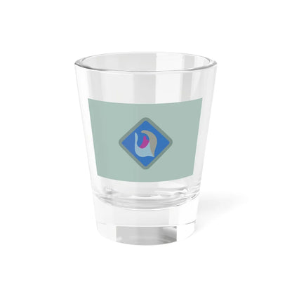 Flag of Qiqihar (China) Shot Glass 1.5oz 1.5oz - Go Mug Yourself
