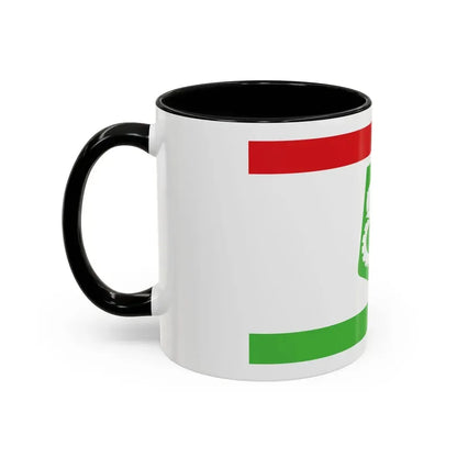 Flag of Qiryat Gat Israel - Accent Coffee Mug - Go Mug Yourself