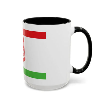 Flag of Qiryat Gat Israel - Accent Coffee Mug - Go Mug Yourself
