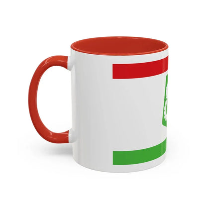 Flag of Qiryat Gat Israel - Accent Coffee Mug - Go Mug Yourself