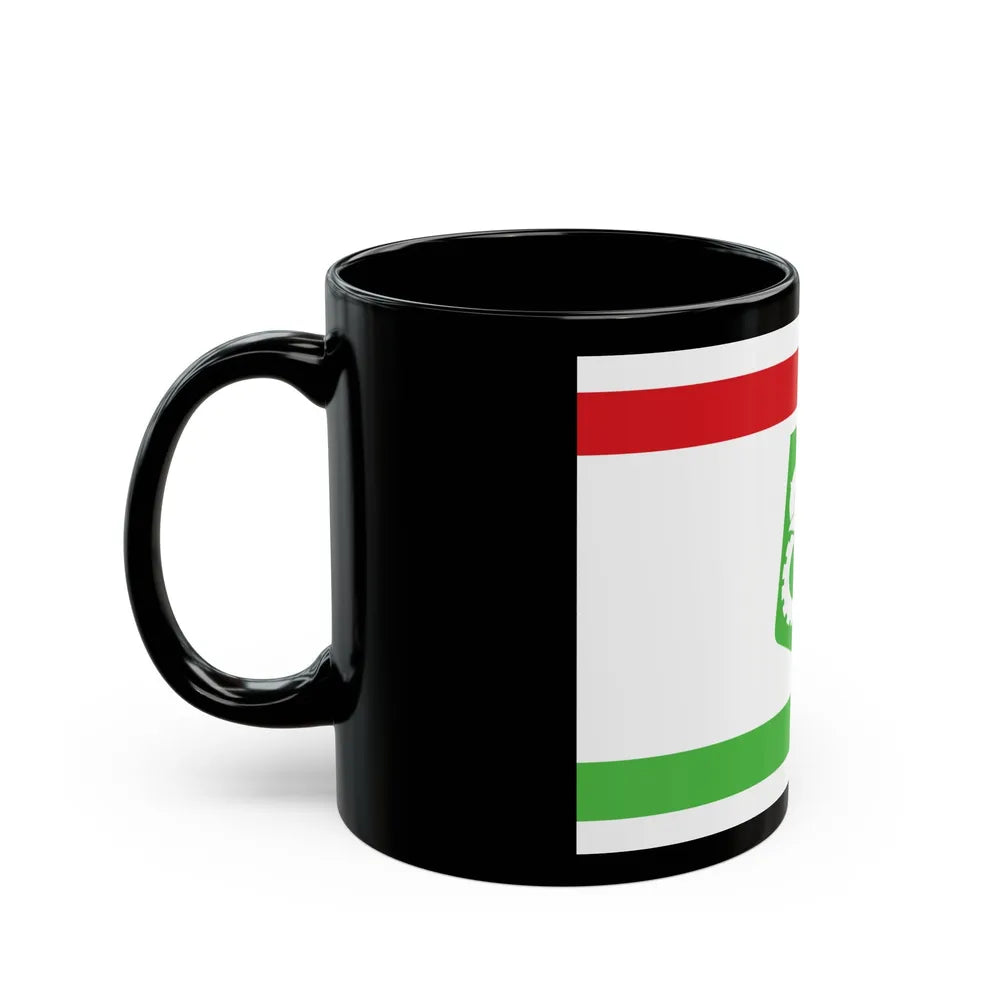 Flag of Qiryat Gat Israel - Black Coffee Mug-Go Mug Yourself