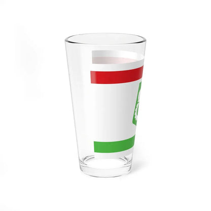 Flag of Qiryat Gat Israel - Pint Glass 16oz - Go Mug Yourself