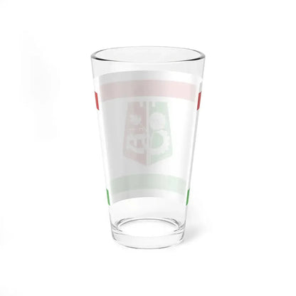 Flag of Qiryat Gat Israel - Pint Glass 16oz - Go Mug Yourself