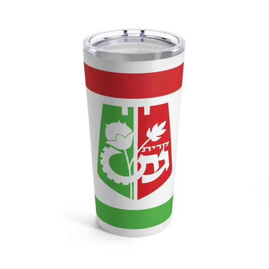 Flag of Qiryat Gat Israel - Tumbler 20oz 20oz - Go Mug Yourself
