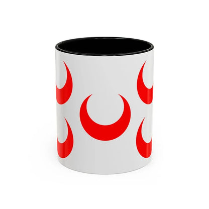 Flag of Qormi Malta - Accent Coffee Mug 11oz Black - Go Mug Yourself