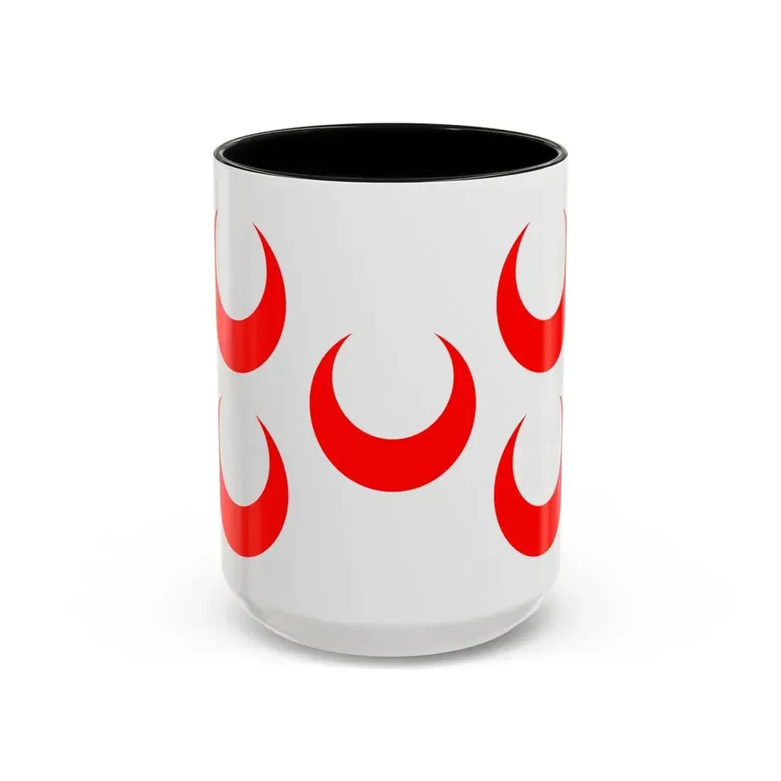 Flag of Qormi Malta - Accent Coffee Mug 15oz Black - Go Mug Yourself