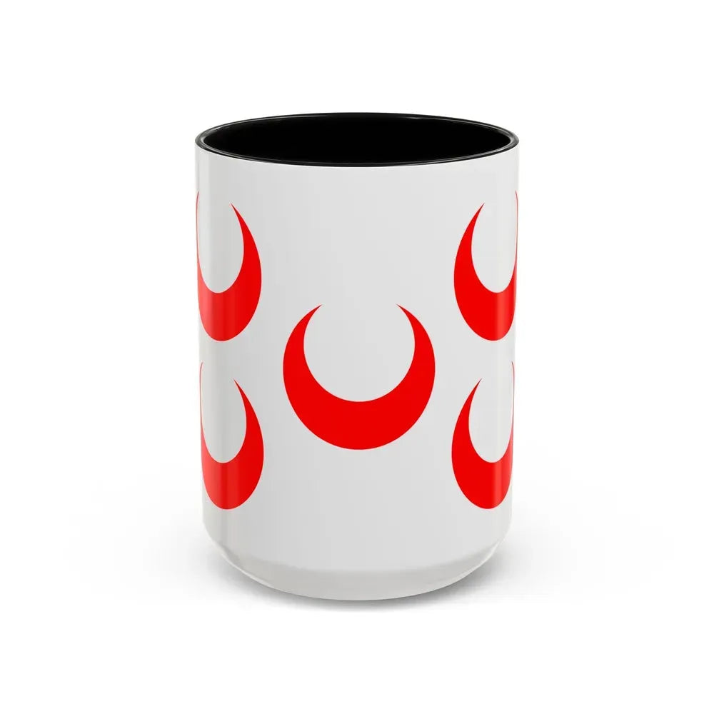 Flag of Qormi Malta - Accent Coffee Mug 15oz Black - Go Mug Yourself