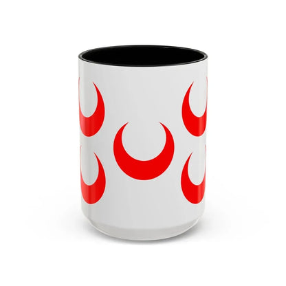Flag of Qormi Malta - Accent Coffee Mug 15oz Black - Go Mug Yourself