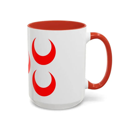 Flag of Qormi Malta - Accent Coffee Mug - Go Mug Yourself
