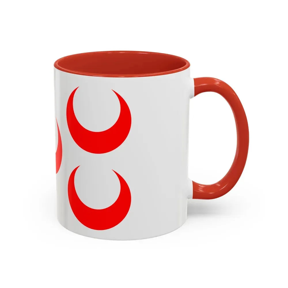 Flag of Qormi Malta - Accent Coffee Mug - Go Mug Yourself