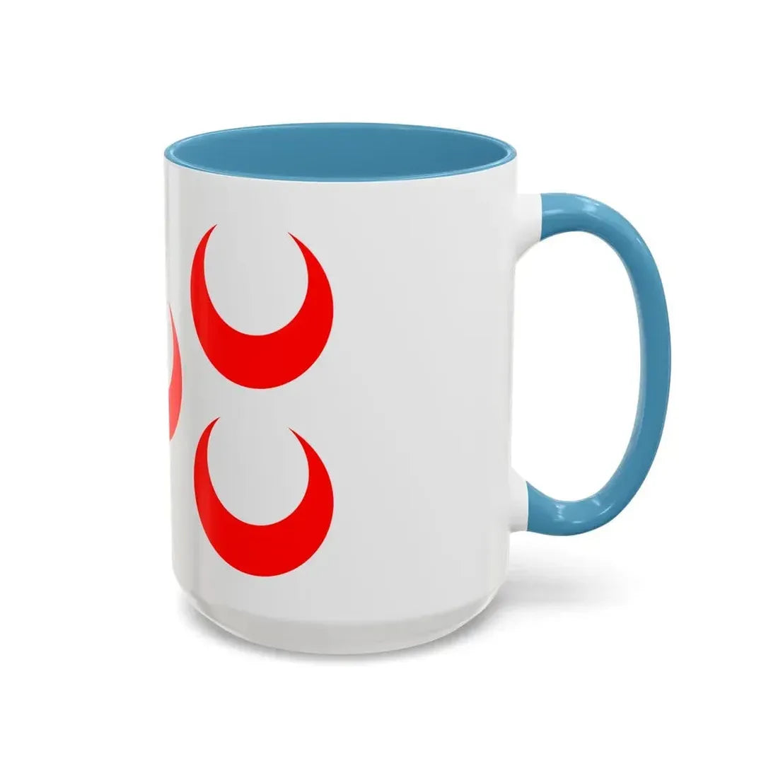 Flag of Qormi Malta - Accent Coffee Mug - Go Mug Yourself