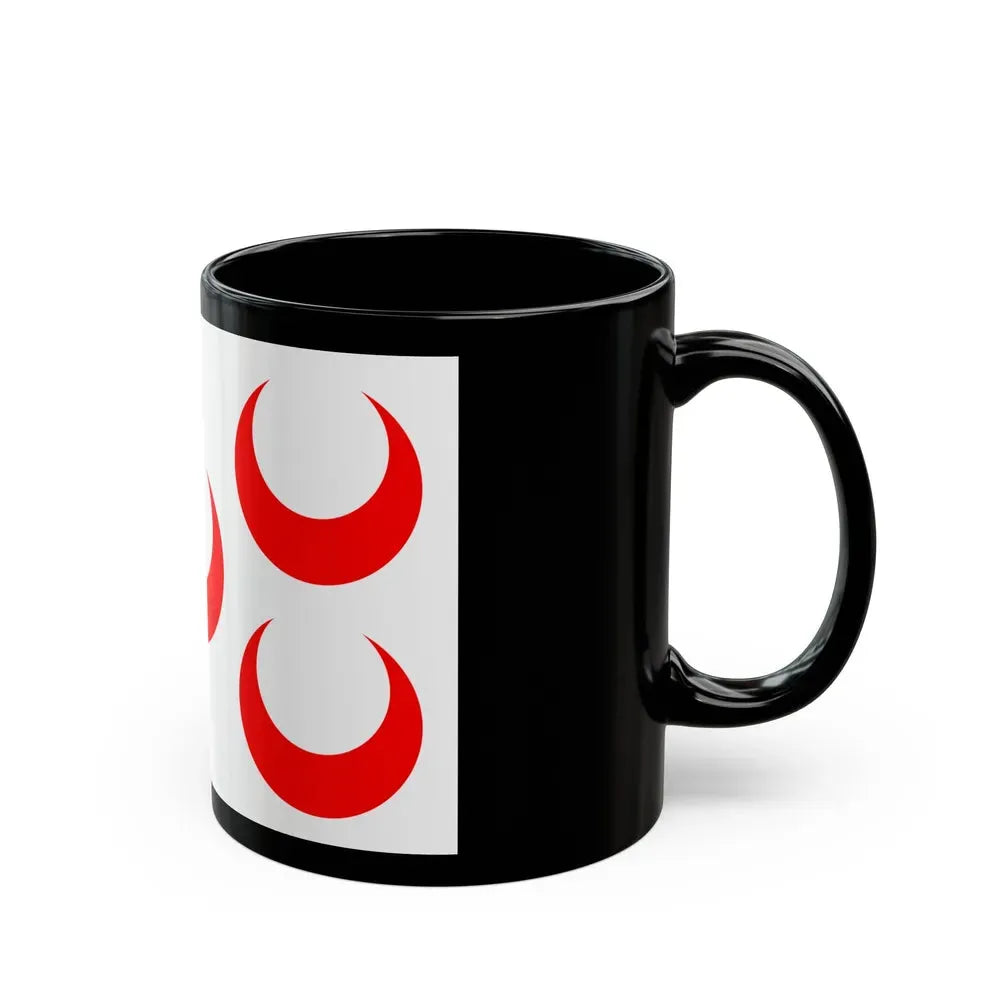 Flag of Qormi Malta - Black Coffee Mug - Go Mug Yourself