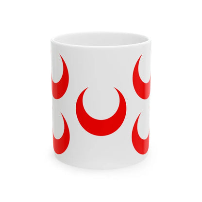 Flag of Qormi Malta - White Coffee Mug-11oz-Go Mug Yourself