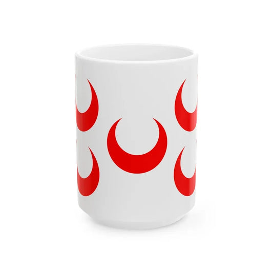 Flag of Qormi Malta - White Coffee Mug 15oz - Go Mug Yourself