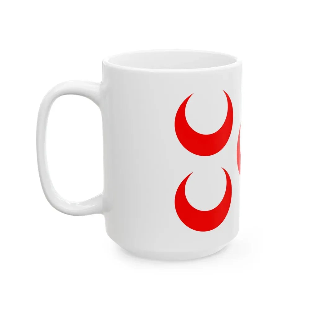 Flag of Qormi Malta - White Coffee Mug - Go Mug Yourself