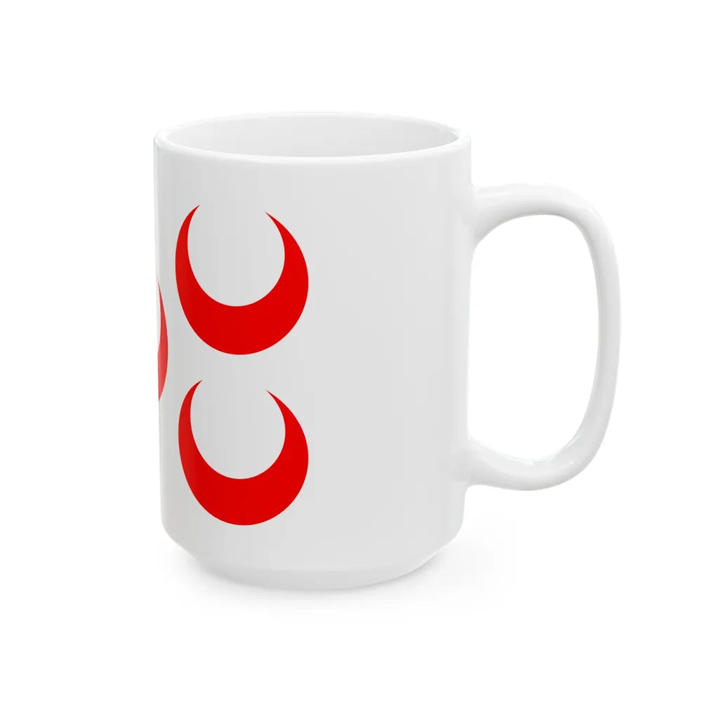 Flag of Qormi Malta - White Coffee Mug-Go Mug Yourself