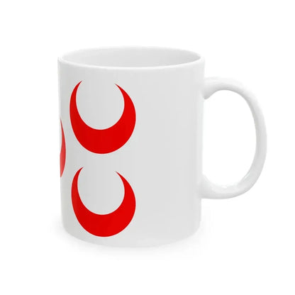 Flag of Qormi Malta - White Coffee Mug - Go Mug Yourself