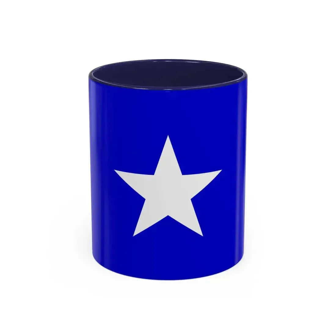 Flag of Qrendi 1993 to 2000 Malta - Accent Coffee Mug 11oz Navy - Go Mug Yourself